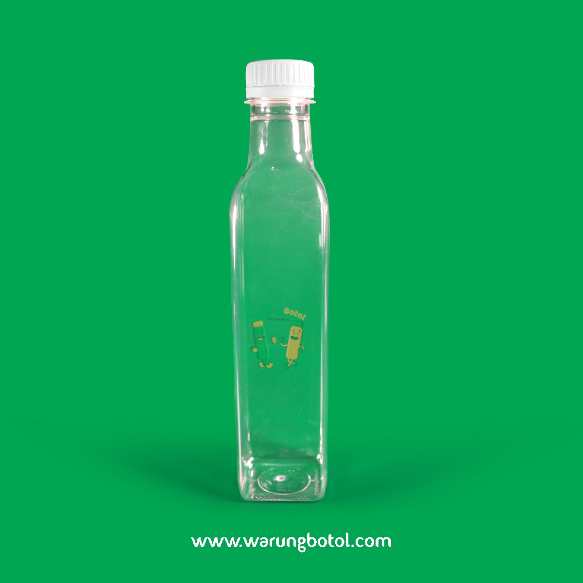 distributor jual botol plastik unik 350ml bening murah terdekat bandung jakarta bogor bekasi